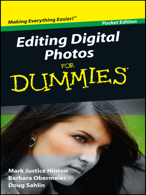 Cover image for Editing Digital Photos For Dummies